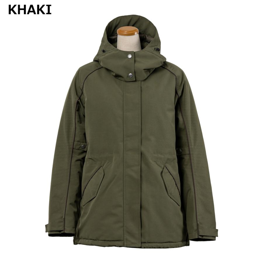 レディース バイク モッズコート ウィンター ジャケット プロテクター付属 防寒 防風 撥水 軽量 オートバイ | Rosso StyleLab | 08