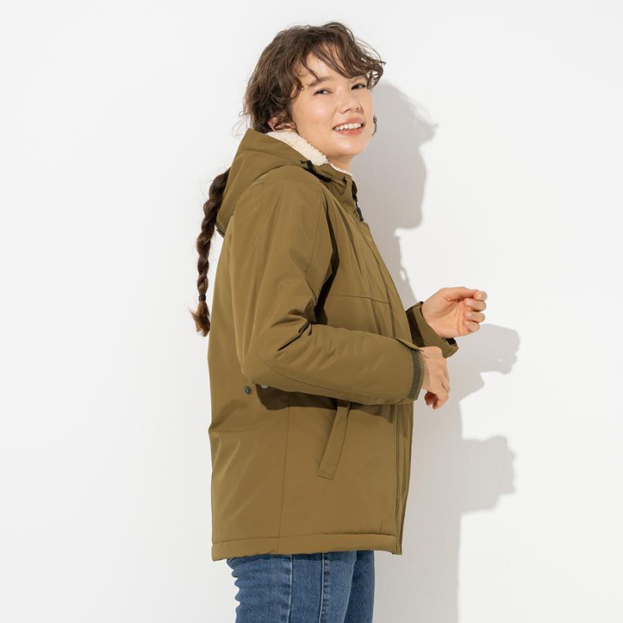 レディース バイク ジャケット ボアウィンタージャケット プロテクター付属 防寒 防風 軽量 オートバイ | Rosso StyleLab | 06