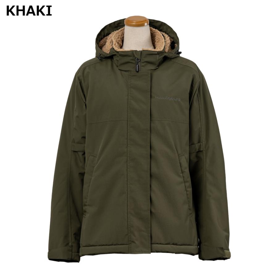 レディース バイク ジャケット ボアウィンタージャケット プロテクター付属 防寒 防風 軽量 オートバイ | Rosso StyleLab | 04