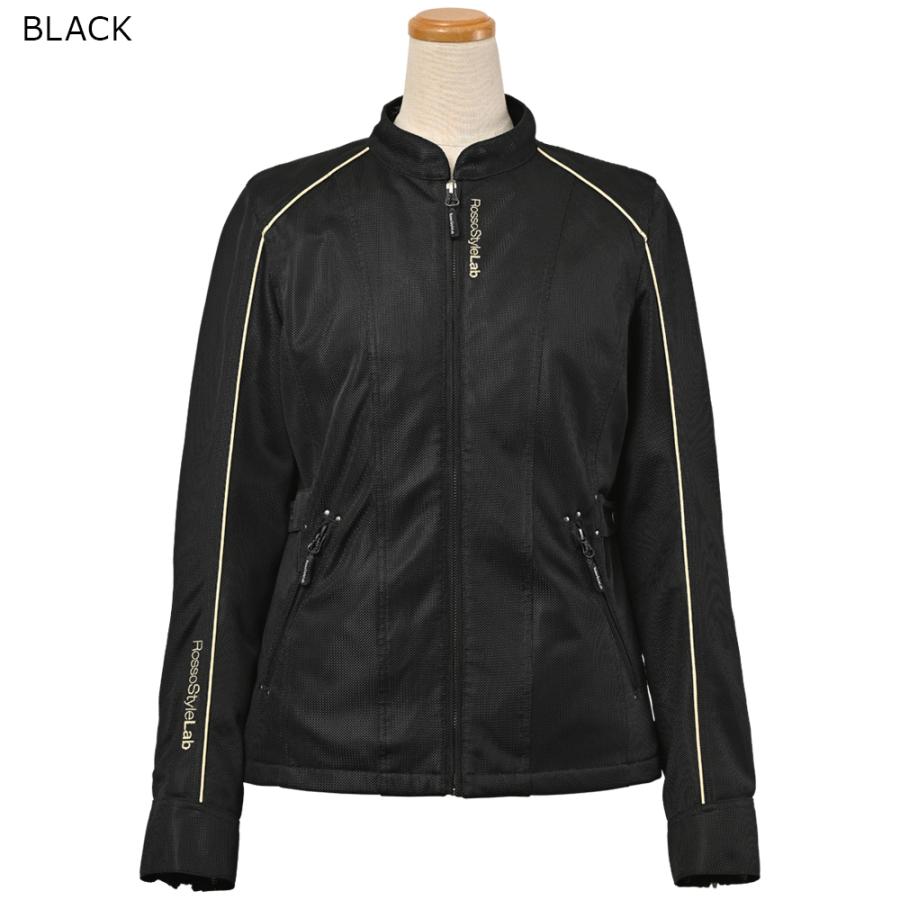 【廃番在庫限り特価】レディース バイク用 春夏 メッシュジャケット 肩 肘 脊椎 胸部 プロテクター付属 Rosso StyleLab ロッソスタイルラボ 5サイズ ROJ-113 | Rosso StyleLab | 01