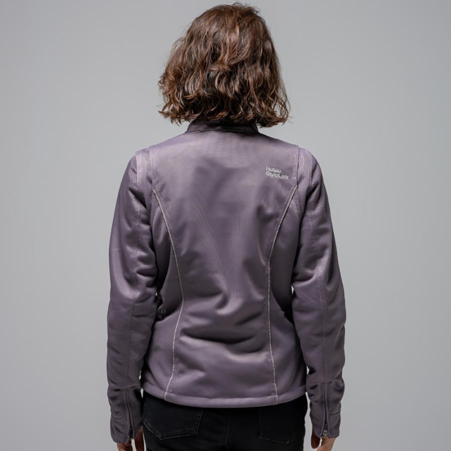 【2026春夏新作】RossoStyleLab レディース メッシュジャケット 夏用 防風インナー付き プロテクター標準装備 6サイズ展開 M+ L+ LL+ ワイドサイズ対応 | Rosso StyleLab | 12