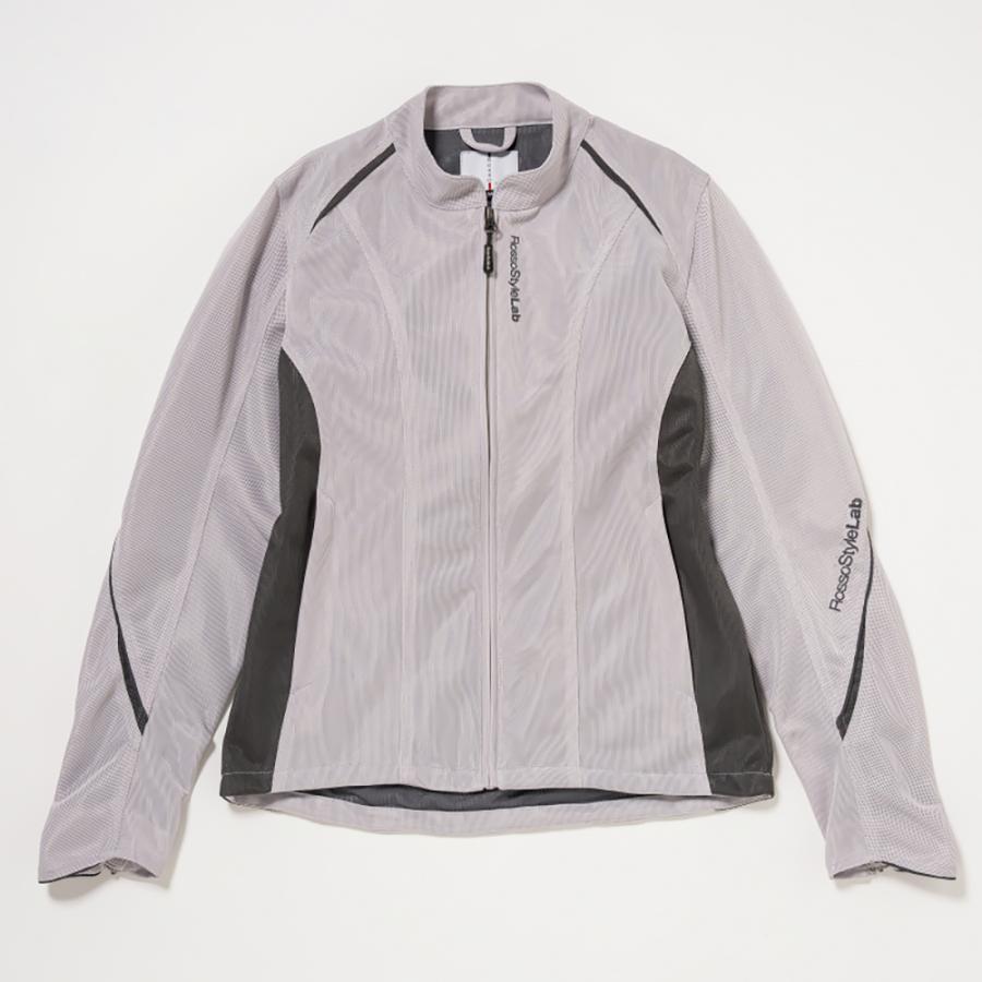 【2026春夏新作】レディース バイク メッシュジャケット 夏用 プロテクター標準装備 胸部メッシュ 通気性 細見え RossoStyleLab M+ L+ 大きいサイズ対応 | Rosso StyleLab | 01
