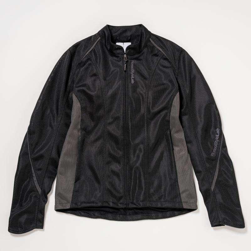 【2026春夏新作】レディース バイク メッシュジャケット 夏用 プロテクター標準装備 胸部メッシュ 通気性 細見え RossoStyleLab M+ L+ 大きいサイズ対応 | Rosso StyleLab | 02