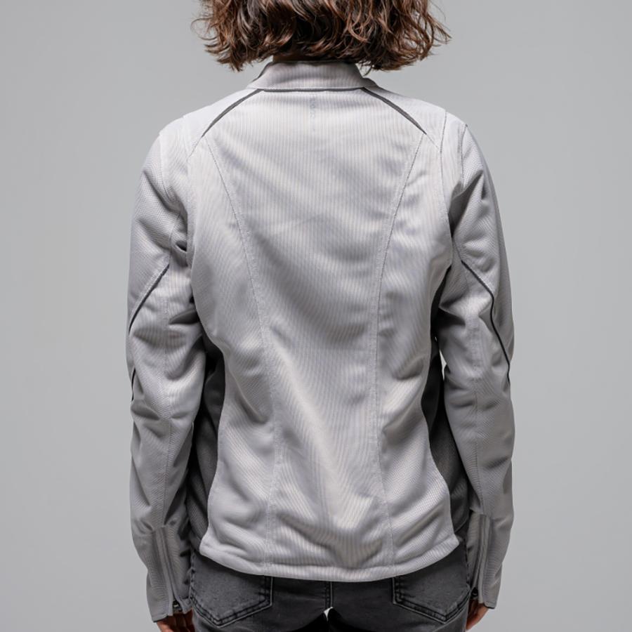 【2026春夏新作】レディース バイク メッシュジャケット 夏用 プロテクター標準装備 胸部メッシュ 通気性 細見え RossoStyleLab M+ L+ 大きいサイズ対応 | Rosso StyleLab | 06