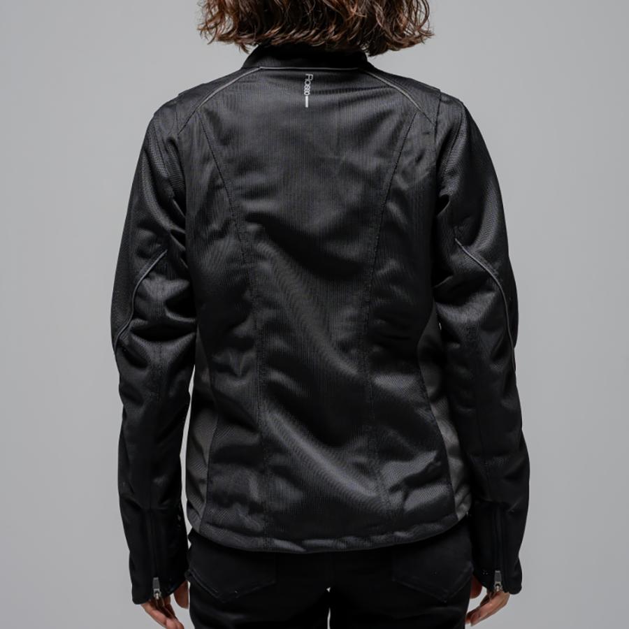 【2026春夏新作】レディース バイク メッシュジャケット 夏用 プロテクター標準装備 胸部メッシュ 通気性 細見え RossoStyleLab M+ L+ 大きいサイズ対応 | Rosso StyleLab | 08