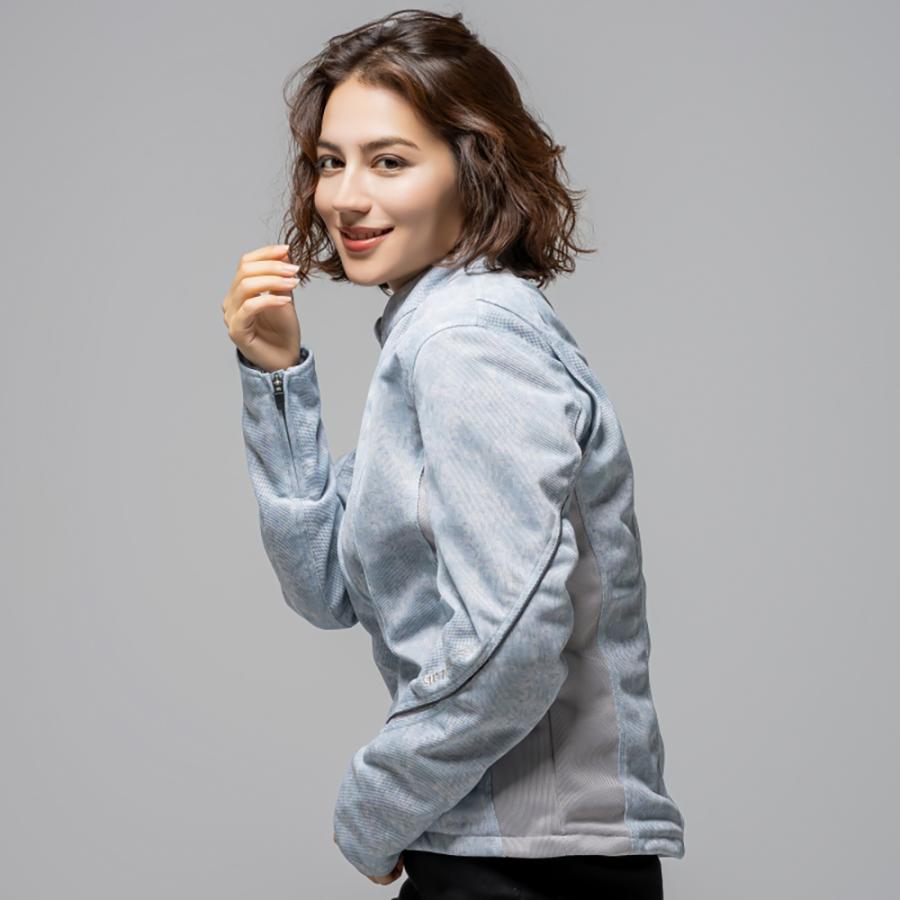 【2026春夏新作】レディース バイク メッシュジャケット 夏用 プロテクター標準装備 胸部メッシュ 通気性 細見え RossoStyleLab M+ L+ 大きいサイズ対応 | Rosso StyleLab | 11