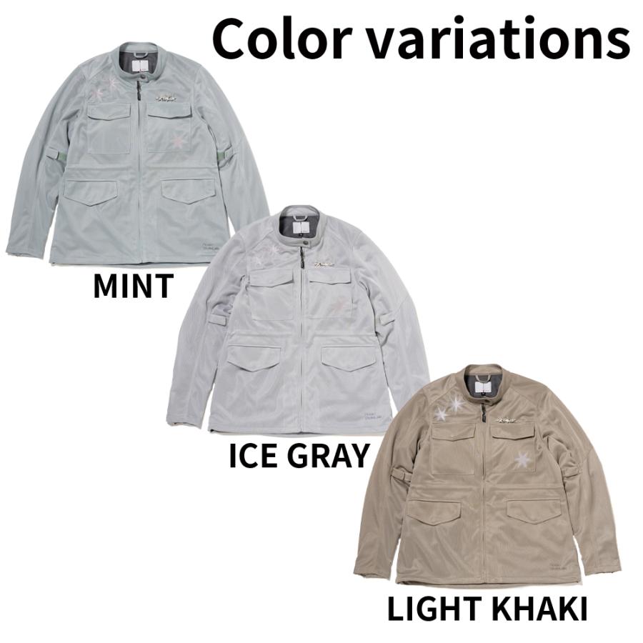 【2026春夏新作】RossoStyleLab レディース バイク メッシュジャケット 夏用 フルメッシュ ミリタリー プロテクター標準装備 女性用 ジャケット 大きいサイズ | Rosso StyleLab | 08