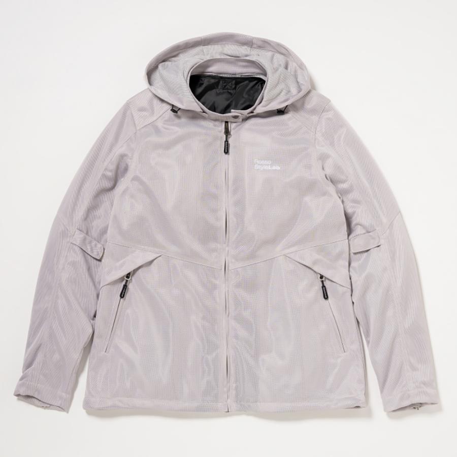 【2026春夏新作】RossoStyleLab レディース バイク メッシュジャケット フード付き 春夏用 防風インナー付き プロテクター標準装備 胸部メッシュ 通気性 女性用 | Rosso StyleLab | 01