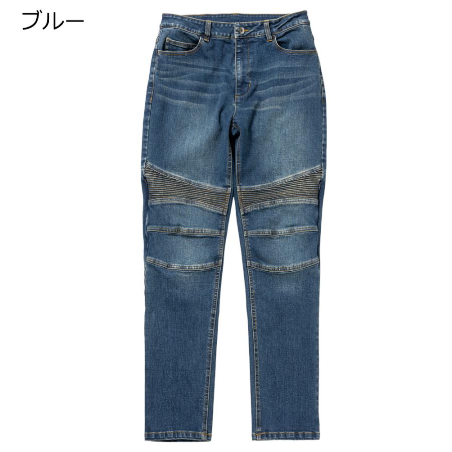 バイクパンツ 防寒 バイクウェア ライダーパンツ 春 夏 秋 冬 モデル バイク レディース 美脚 腰 膝 プロテクター付 おしゃれ | Rosso StyleLab | 05