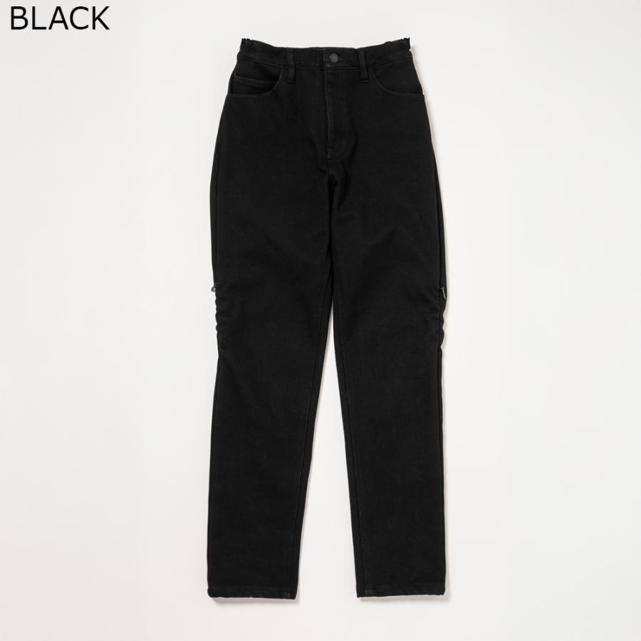 ジーンズ バイク レディース デニム パンツ 裏起毛ストレッチスリムパンツ プロテクター付 CS | Rosso StyleLab | 03