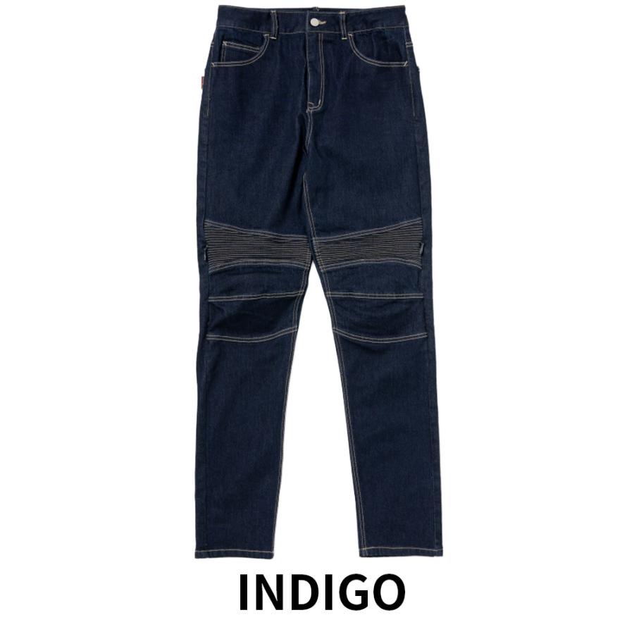 RossoStyleLab バイク用 ストレッチスキニーパンツ プロテクター標準装備 膝外入れタイプ 年中着用可 レディース ライディングパンツ 美脚 女性用 | Rosso StyleLab | 03