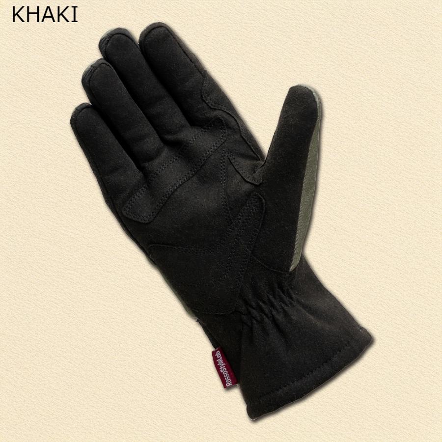レディース バイク グローブ 冬 プロテクトミリタリーウィンターグローブ 手袋 防寒 防水 RSG370 CS | Rosso StyleLab | 06