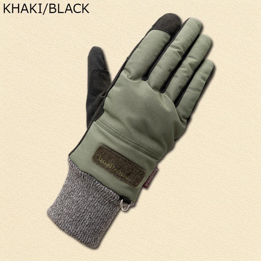 Rosso StyleLab ロッソ スタイルラボ ミリタリー レディース L Rosso StyleLab（ロッソスタイルラボ） レディース バイク グローブ 冬