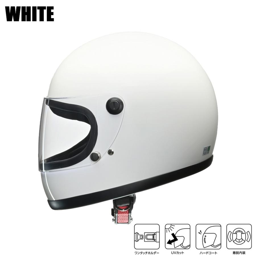 ヘルメット バイク フルフェイス ヘルメット バイク フルフェイス RX-300R レトロ ビンテージ 族ヘル ツーリング バイク乗り ライダー | リード工業 | 02