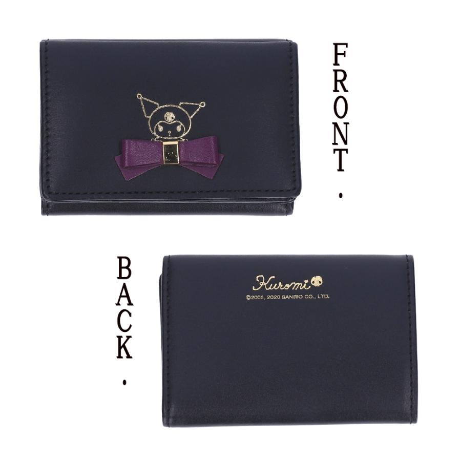 クロミ KUROMIクロミ財布 Sanrioサンリオキャラクター 本革 レディース