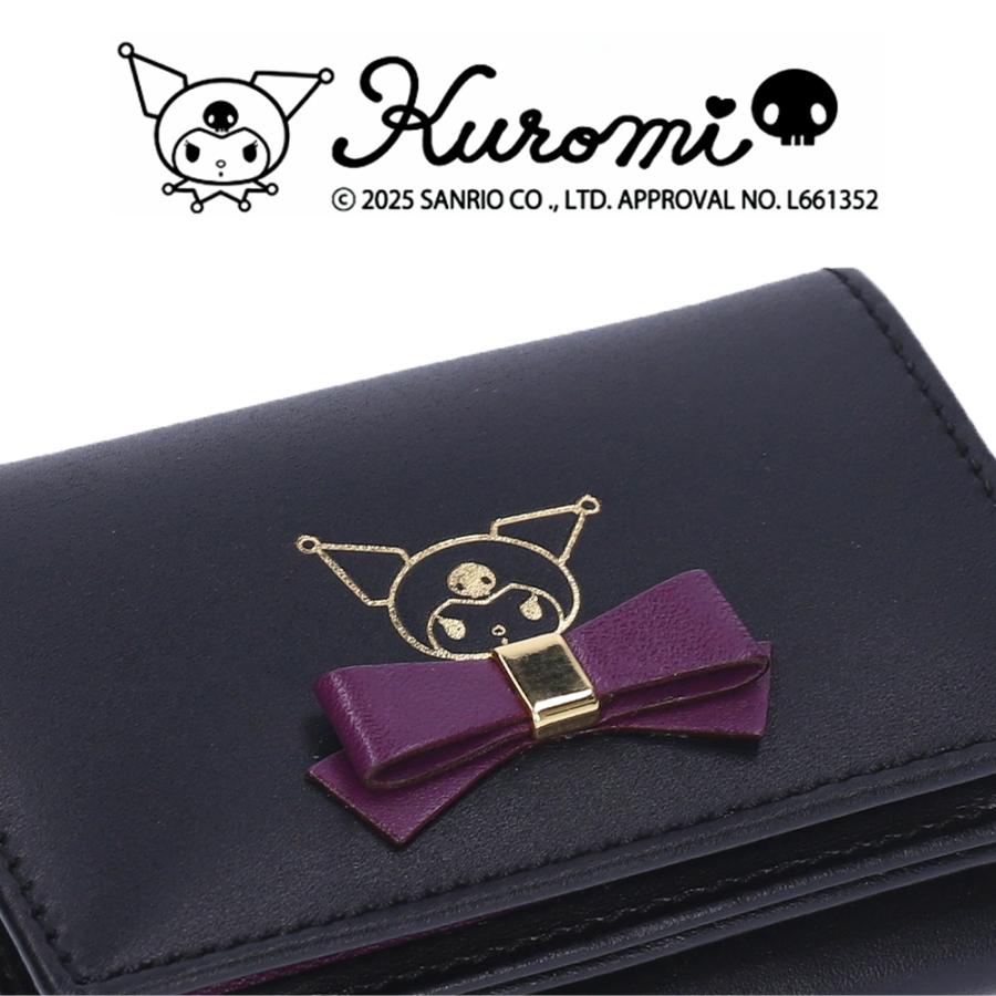 クロミ KUROMIクロミ財布 Sanrioサンリオキャラクター 本革 レディース