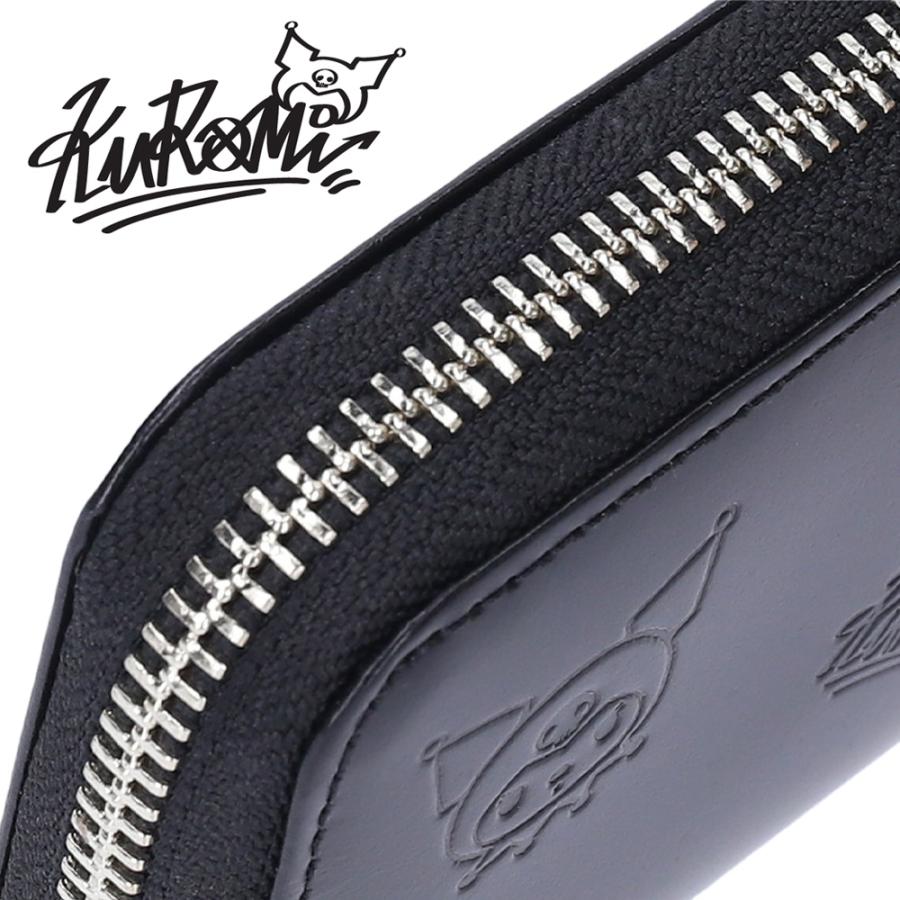 KUROMIクロミ財布 Sanrioサンリオキャラクター 本革 レディース ミニ