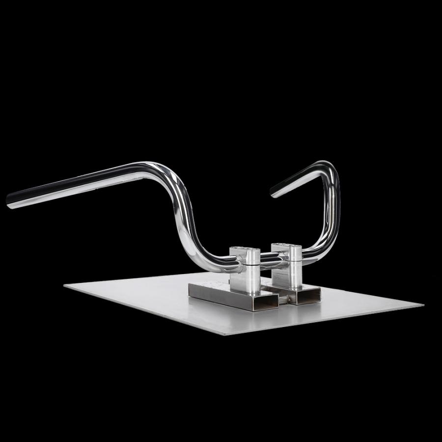 アップハン絞りハンドル 15cm 中型車・大型車バイク用 汎用品 | ブランド登録なし | 03