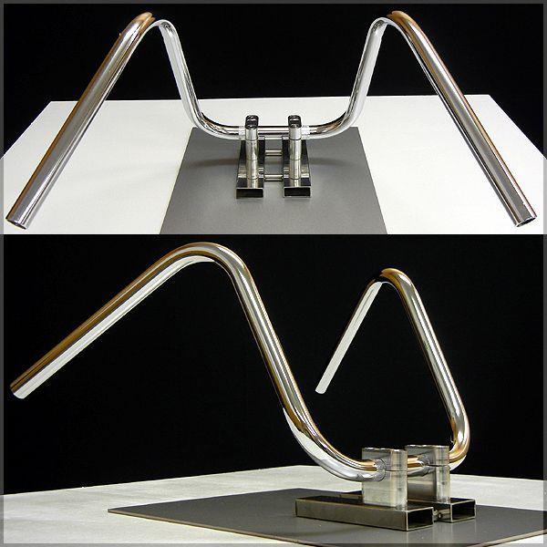 アップハン絞りハンドル 30cm 中型車・大型車バイク用 汎用品 | ブランド登録なし | 01