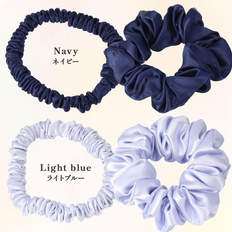 シルクシュシュ ヘアゴム シルク100％ 美髪 レディース 22匁 高級 おしゃれ 大きめ ヘアアクセサリー ヘア飾り |  | 24