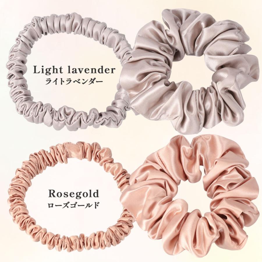 シルクシュシュ ヘアゴム シルク100％ 美髪 レディース 22匁 高級 おしゃれ 大きめ ヘアアクセサリー ヘア飾り |  | 26