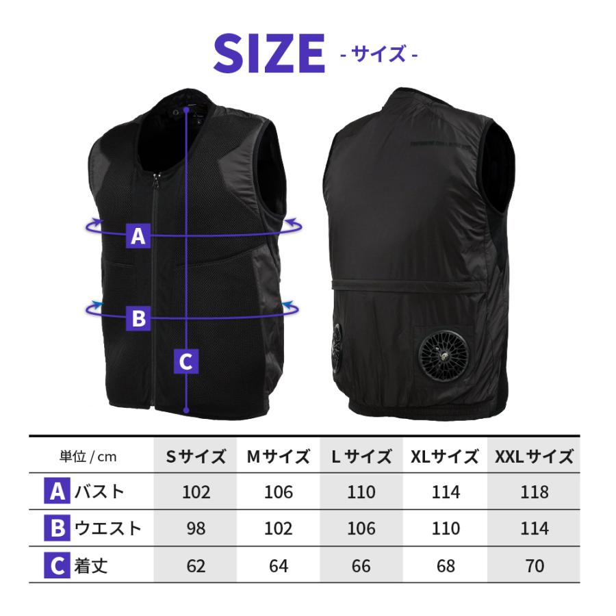 気化熱ベスト 冷却 メッシュ SDW-4159 水冷服 冷たい 夏 暑さ対策 熱中症予防 南海部品 気化熱+ファンライダーズベスト バイク バッテリー空調デバイス別売 |  | 07