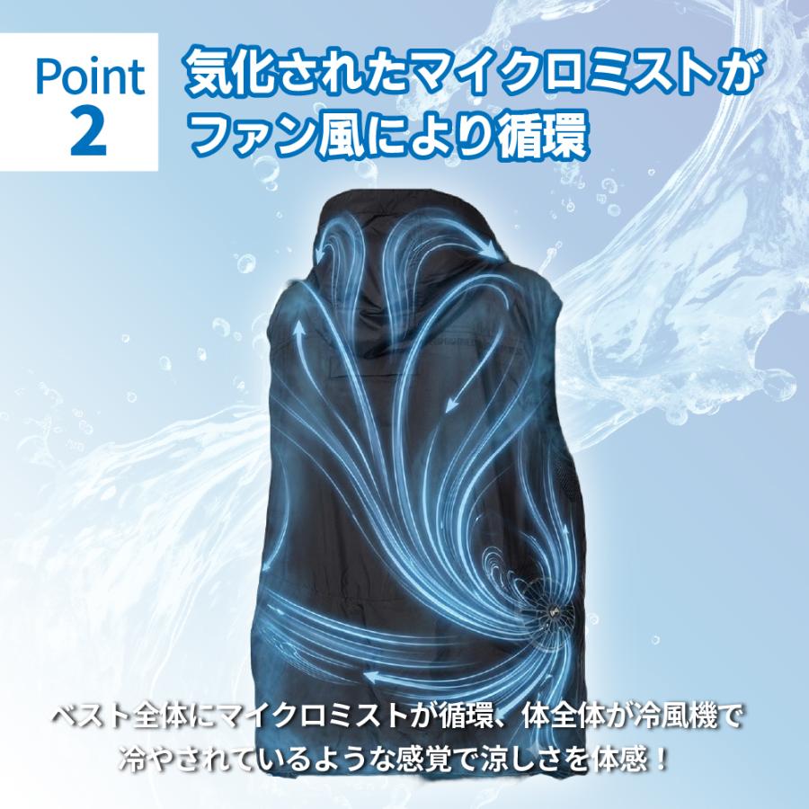 NANKAI（ナンカイ） 気化熱ベスト 冷却 メッシュ SDW-4160 水冷服
