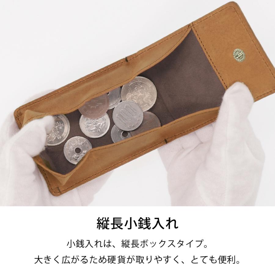 ミニ財布 日本製 本革 小銭入れ マネークリップ付き【S.O.A】[全5色/ブラック/ブラウン/ワイン/オリーブ/ネイビー] : アレグレット 手袋  マフラー 財布 - 通販 - Yahoo!ショッピング