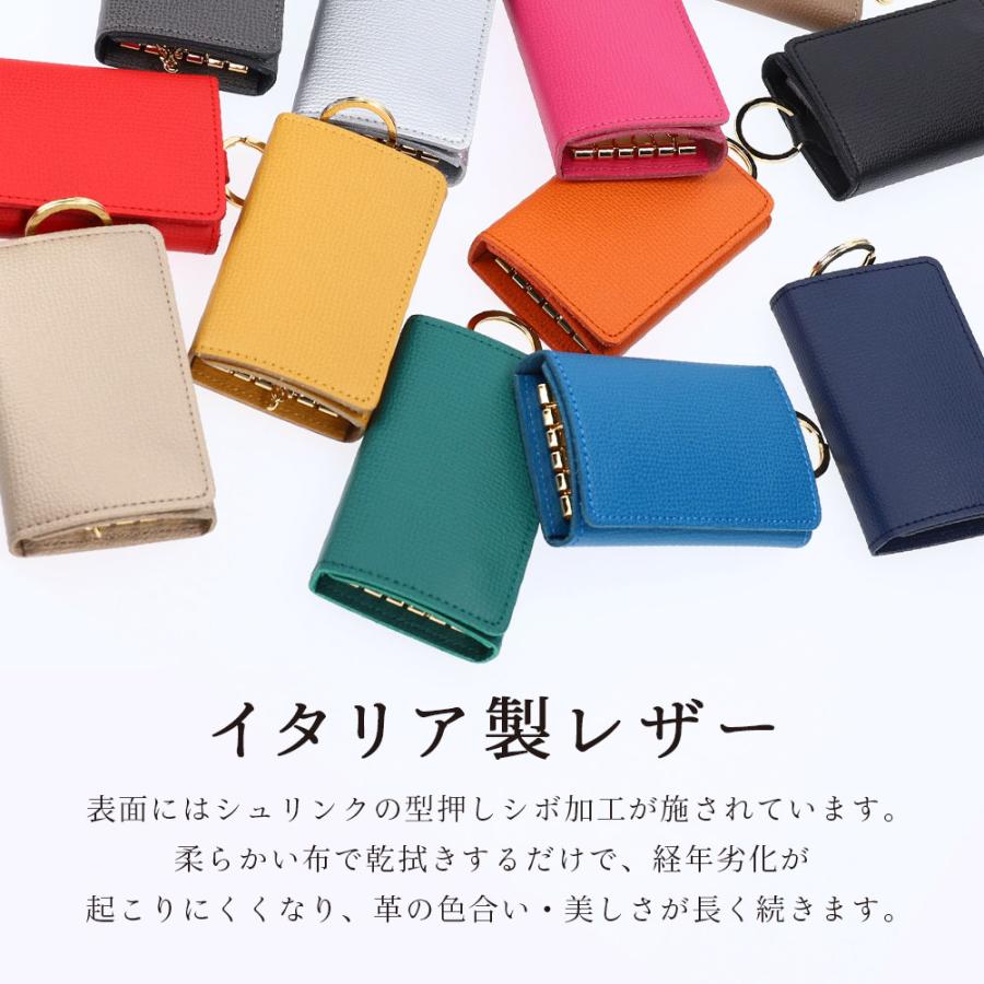 キーケース メンズ レディース  スマートキー 本革 革 カード ICカード コンパクト おしゃれ 人気 ブランド プレゼント ギフト |  | 14