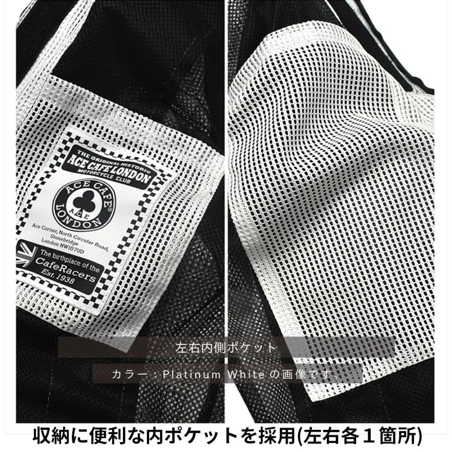 【2026新作】メッシュジャケット バイク用 夏用 シースルー フード付き 軽量 通気性抜群 プロテクター標準装備 メンズ レディース ACE CAFE LONDON | ACE CAFE LONDON | 13
