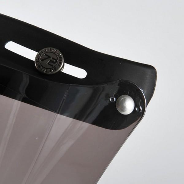 72JAM ジェットヘルメット シールド 開閉式 スクエアシールド フリップアップベース一体型 日焼け防止 メンズ レディース SSV06 | ブランド登録なし | 03