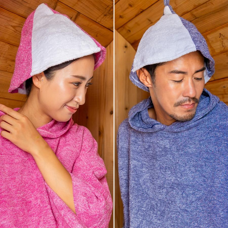 サウナハット 帽子 可愛い メンズ レディース 洗える 洗濯可 綿 吸水 速乾 軽量 ギフト プレゼント |  | 12