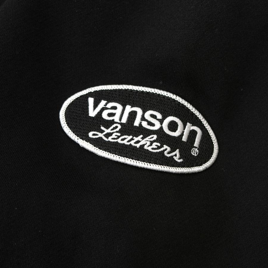 【26秋冬最新モデル】VANSON バンソン スウェットジャケット メンズ 防寒インナー ジップアップ 刺繍 ワッペン バック刺繍 GOOD SPEED SVS2607W 3カラー 5サイズ | VANSON | 13