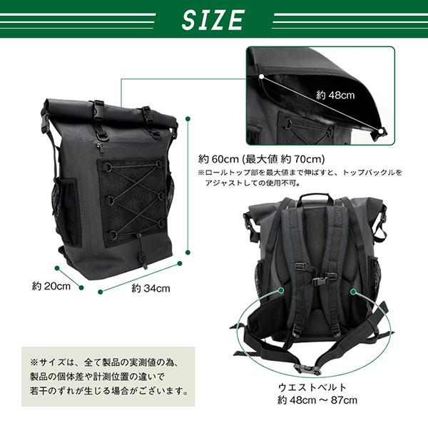 防水リュック メンズ レディース｜高気密ジッパー・自立構造・厚手PVC・バイク バイク用防水バッグ｜1万以下の優秀リュック・斜め掛けバッグの