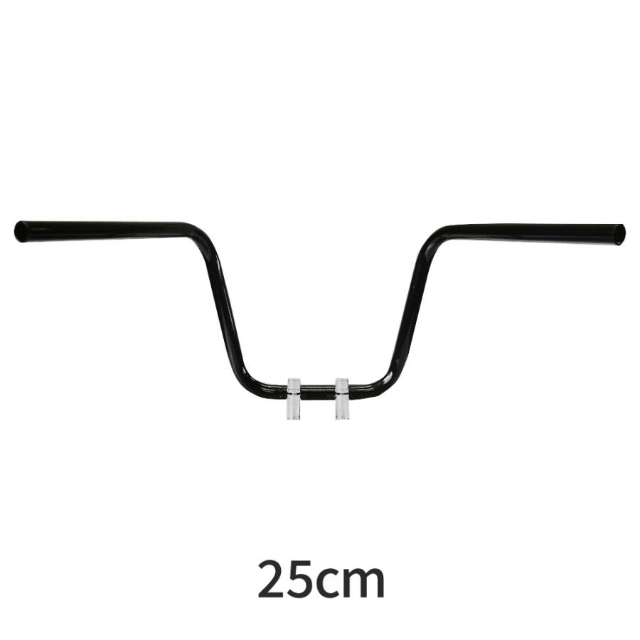 カワサキ Z400FX セミしぼりアップハンドルキット 艶有りブラック