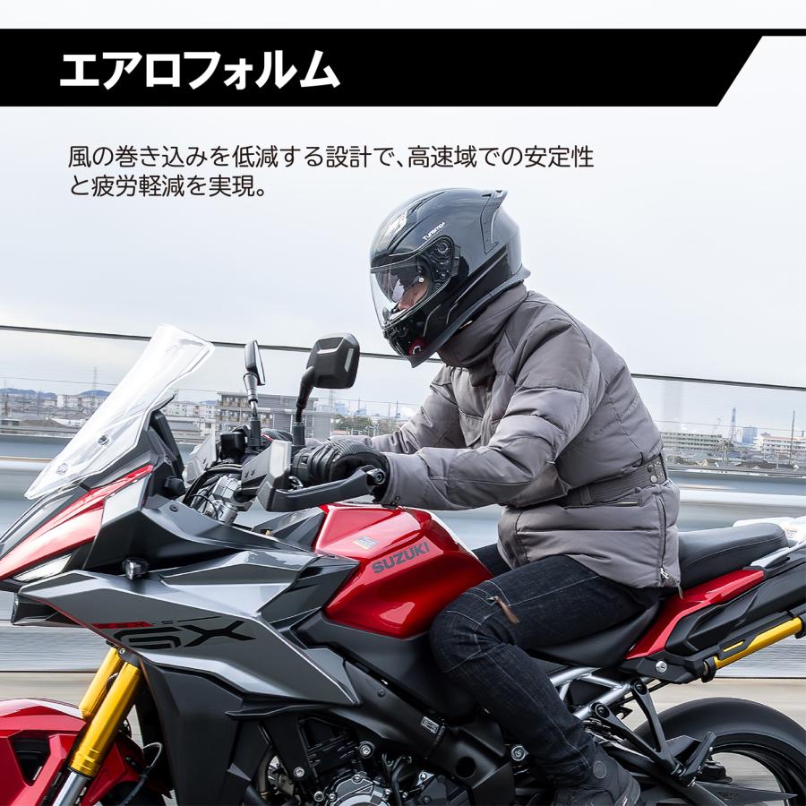 フルフェイス ヘルメット インカム付き スモーク 認証品の通販