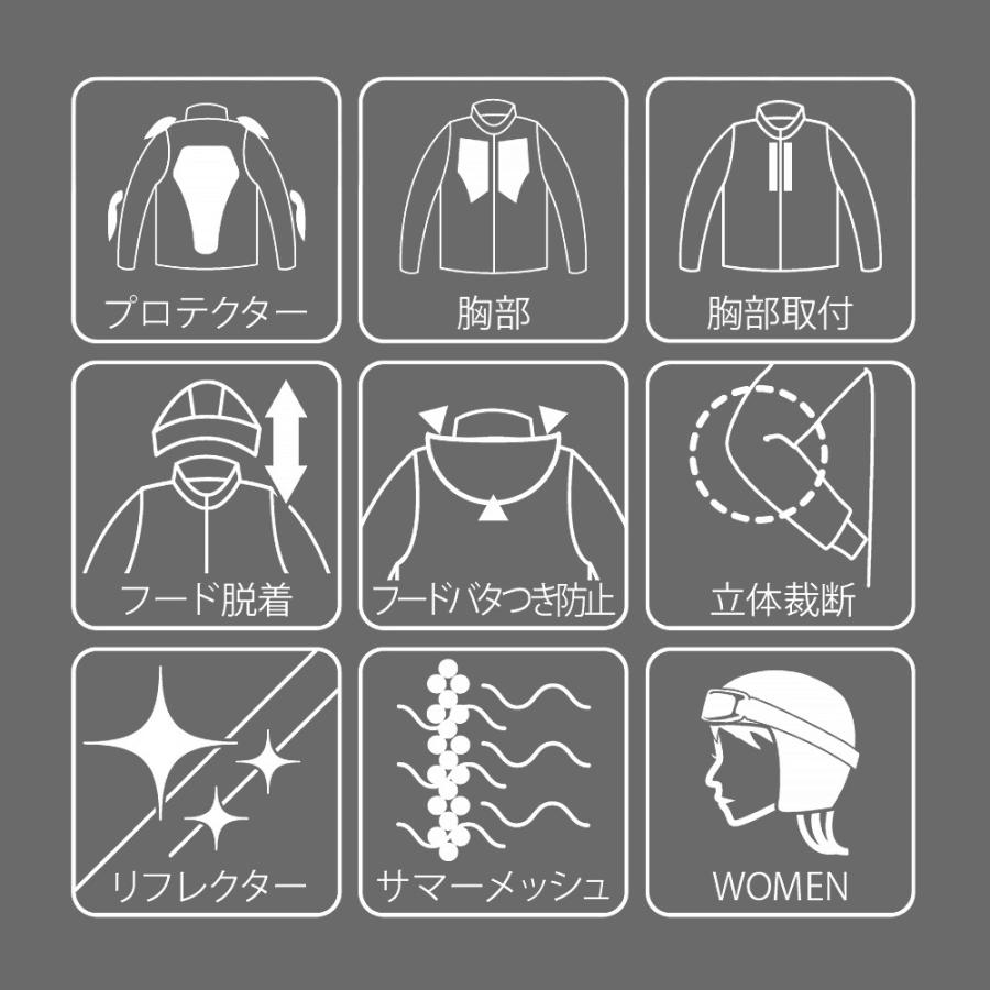 urbanism レディース　Mバイク　別売りの胸部プロテクター付き urbanism（アーバニズム） レディース メッシュジャケット 春夏用