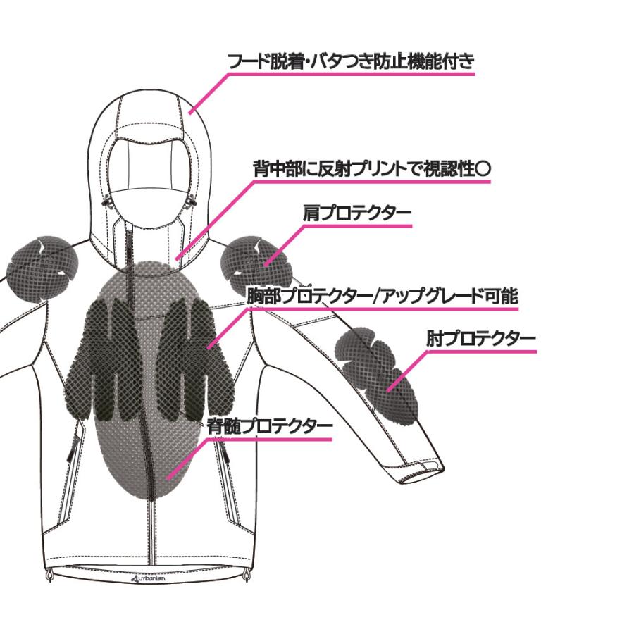 urbanism（アーバニズム） レディース メッシュジャケット 春夏用