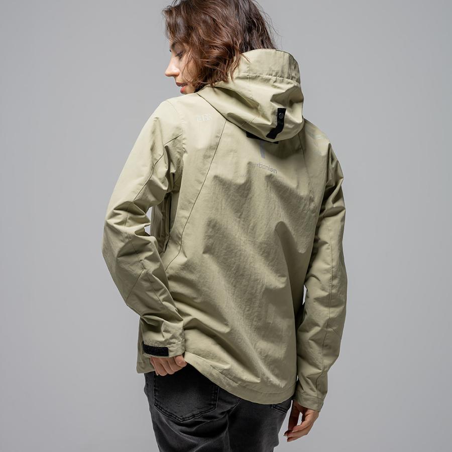 26年 レディース バイクジャケット プロテクター付き urbanism アーバニズム WRフーディージャケット UNJ147W 春夏秋 オールシーズン 防風 超撥水 軽量 女性用 | urbanism | 07