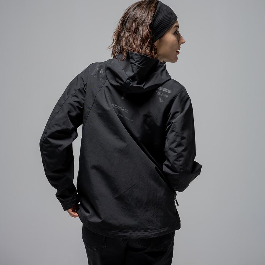26年 レディース バイクジャケット プロテクター付き urbanism アーバニズム WRフーディージャケット UNJ147W 春夏秋 オールシーズン 防風 超撥水 軽量 女性用 | urbanism | 09