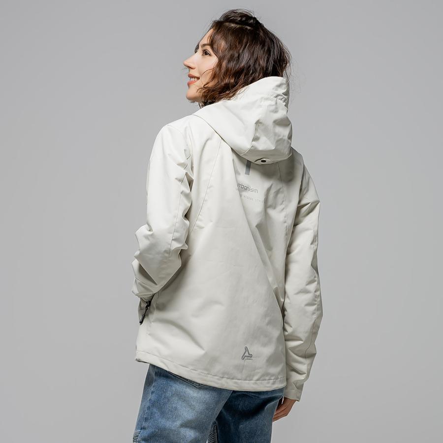 26年 レディース バイクジャケット プロテクター付き urbanism アーバニズム WRフーディージャケット UNJ147W 春夏秋 オールシーズン 防風 超撥水 軽量 女性用 | urbanism | 05