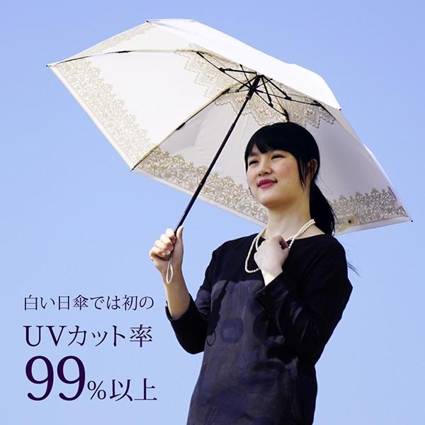 日傘 折りたたみ レディース 完全遮光 日本製 晴雨兼用 UV対策 紫外線 熱中症対策グッズ ギフト プレゼント | UVION | 05
