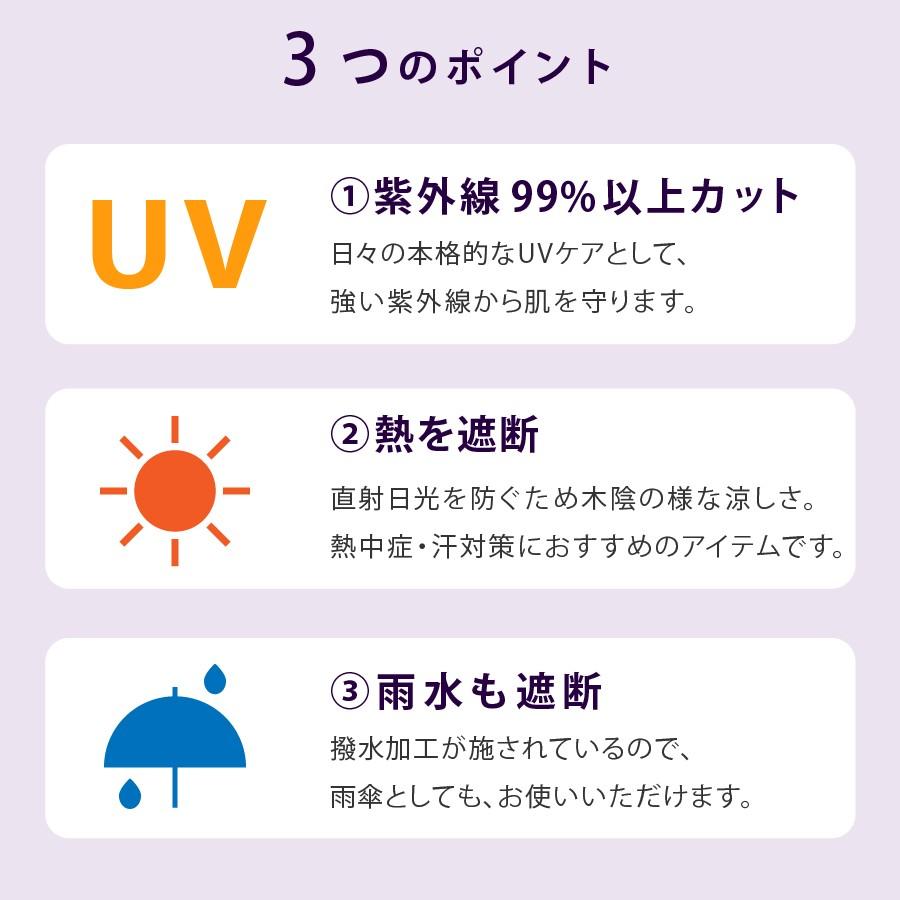 メンズ 日傘 晴雨兼用 UV対策 折りたたみ UVION ユヴィオン 60cm 市松模様 超軽量 遮光 遮熱 カット率99％以上 UV 汗対策 |  | 04
