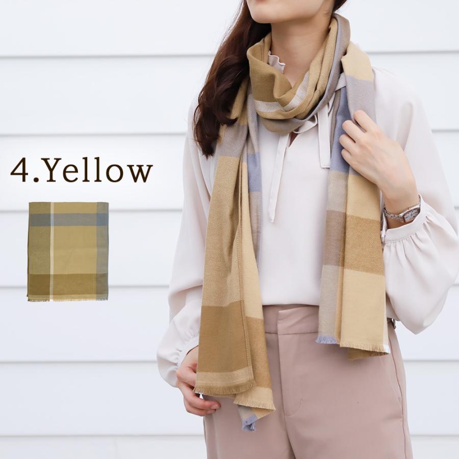 マフラー レディース チェック ブランド 今治 やわらか あったか ストール 秋冬 かわいい 上質 CS | 今治タオル | 10