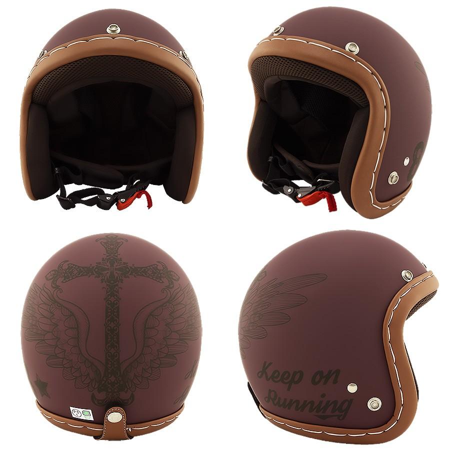 バイク ヘルメット ジェット ジェットヘルメット 軽量 族ヘル メンズ