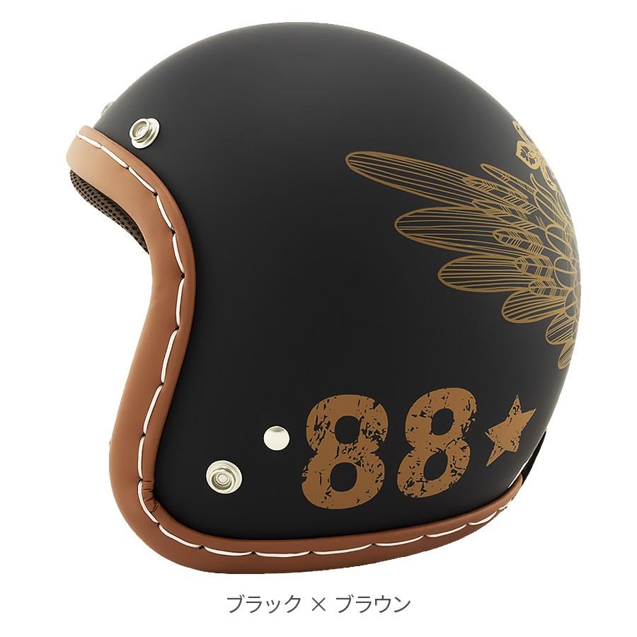 バイク ヘルメット ジェット ジェットヘルメット 軽量 族ヘル メンズ レディース ビンテージ クロス SG規格品 ネオビンテージ VT-11 バイク |  | 08