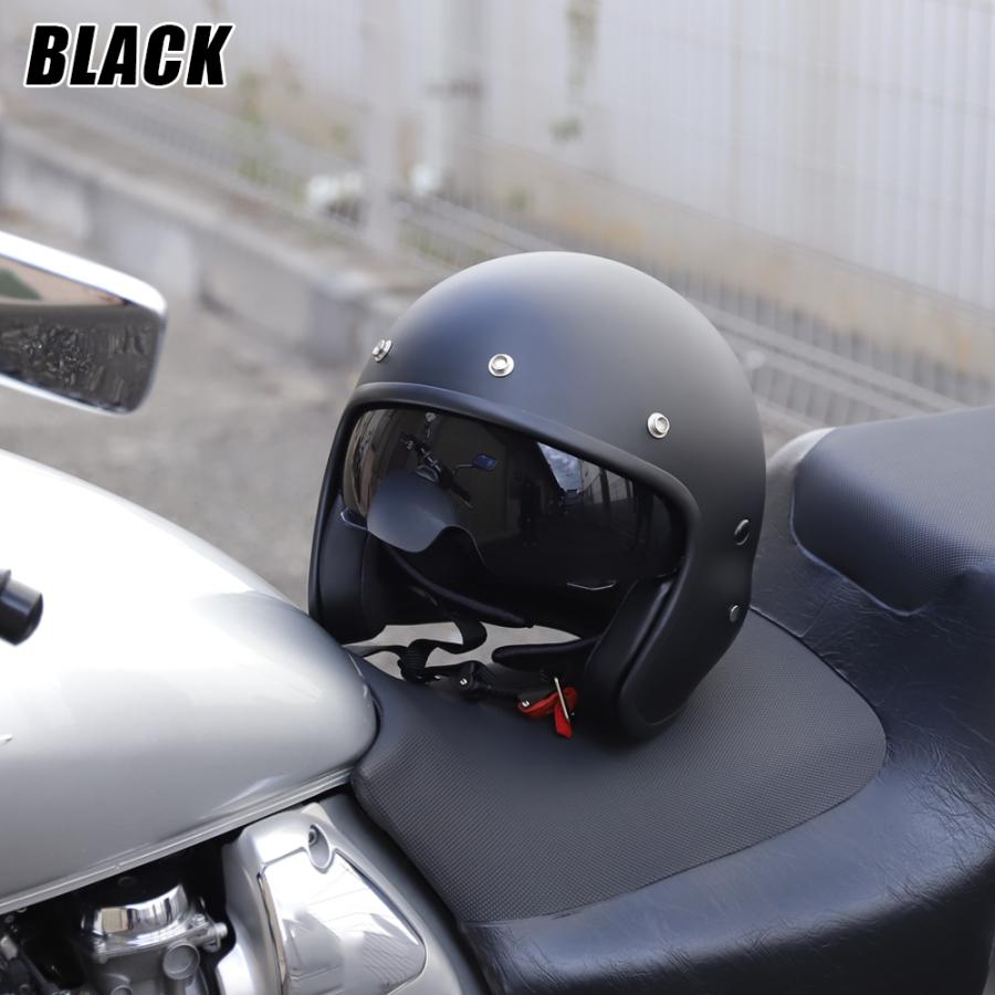 パイロットタイプ ジェットヘルメット NEO VINTAGE VT-12 Freeサイズ (頭囲:57cm〜60cm) ラチェット式 3色 バイク メンズ レディース 全排気量対応 SG規格 | ブランド登録なし | 15