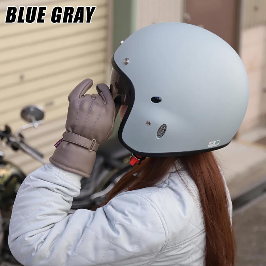 パイロットタイプ ジェットヘルメット NEO VINTAGE VT-12 Freeサイズ (頭囲:57cm〜60cm) ラチェット式 3色 バイク メンズ レディース 全排気量対応 SG規格 | ブランド登録なし | 17