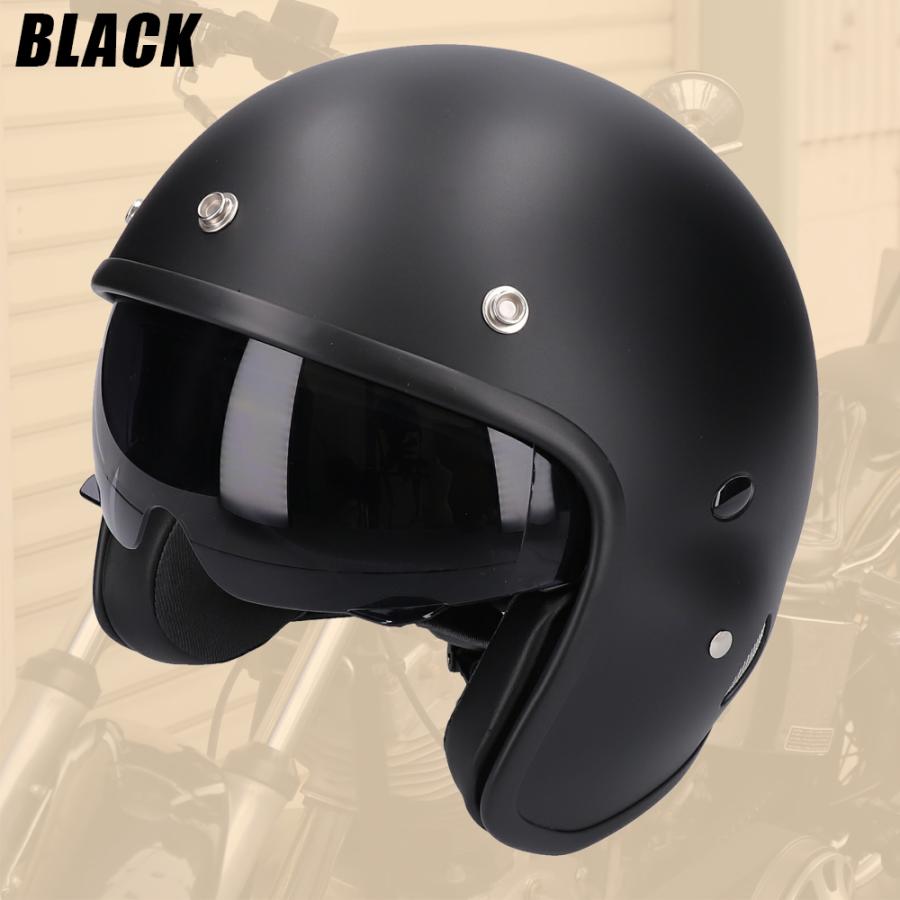 パイロットタイプ ジェットヘルメット NEO VINTAGE VT-12 Freeサイズ (頭囲:57cm〜60cm) ラチェット式 3色 バイク メンズ レディース 全排気量対応 SG規格 | ブランド登録なし | 04