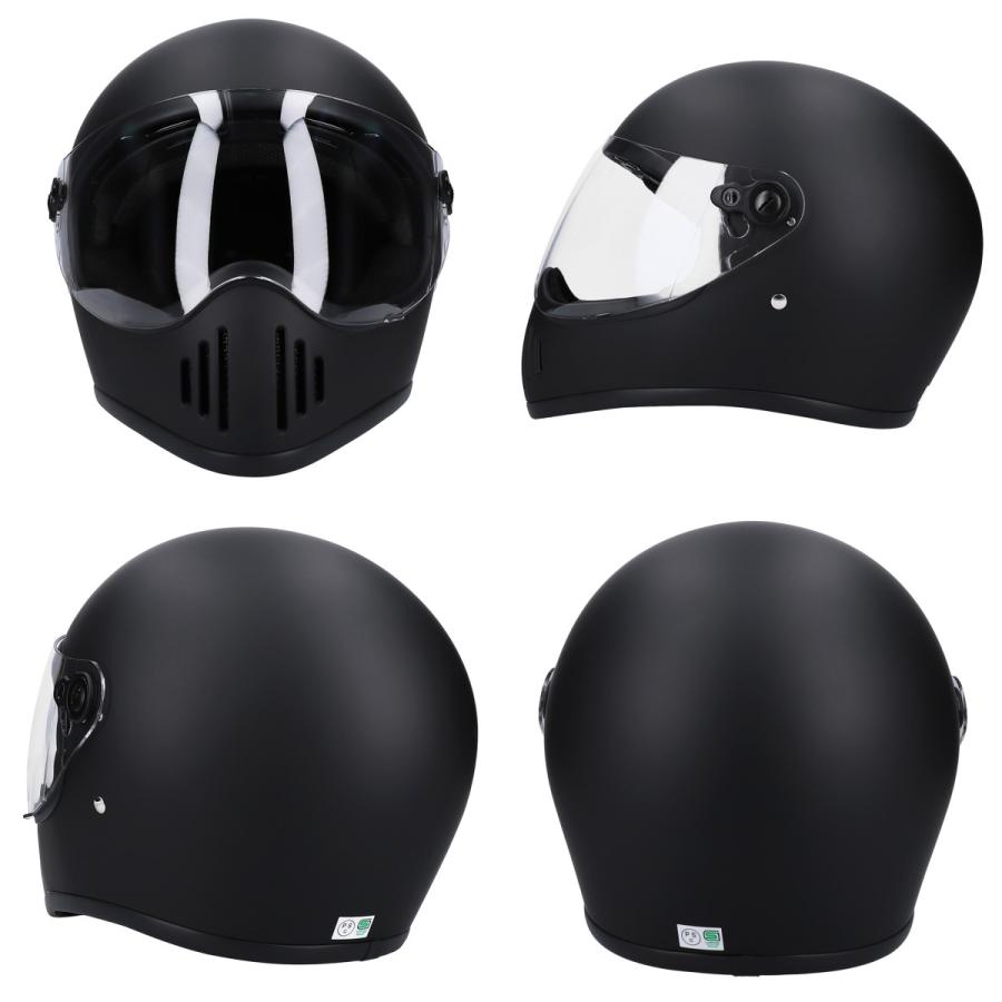 バイク ヘルメット フルフェイス 男性 オフロード アメリカン インナーシールド付き 軽量 メンズ レディース ホワイト レッド SG規格品 |  | 09